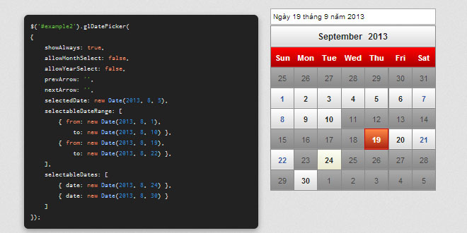 GIDatePicker - Customizable Date Picker