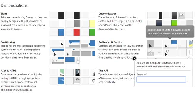 Tipped jQuery Tooltip
