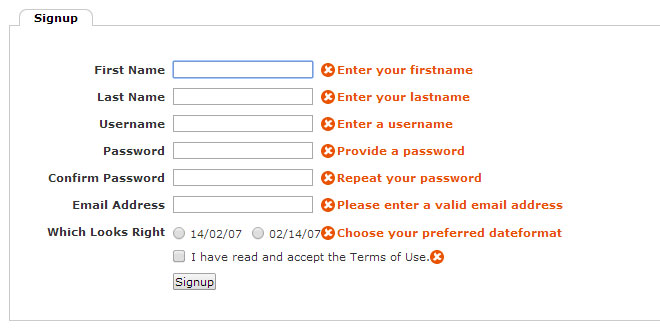 jQuery Validation Plugin