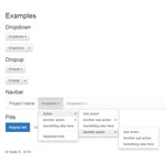 Bootstrap Sub-Menus