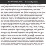 Hidescroll -  Hiding navbar on scrolling down