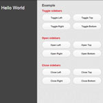 jQuery Sidebar