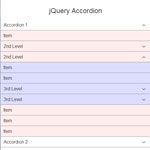 jQuery Accordion - Responsive and CSS powered