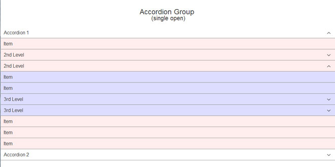 jQuery Accordion - Responsive and CSS powered