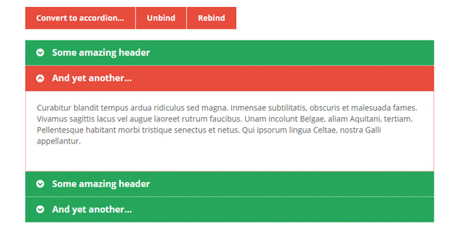 Magic Accordion - Very simple jQuery accordion
