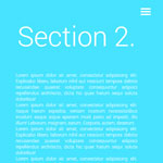 Responsive mobile first navigation bar