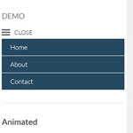 Naver - responsive navigation