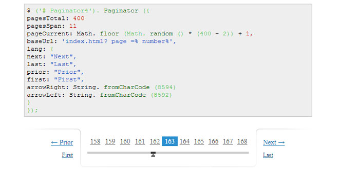 jQuery Paginator 3000 - Amazing jQuery Pagination