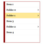 Power List menu