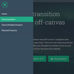 Pure Drawer - Pure CSS transition effects for off-canvas views