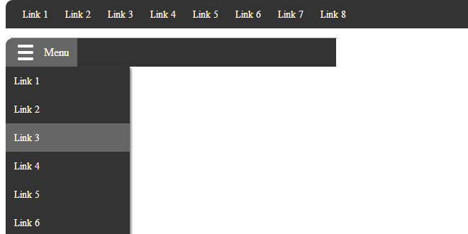 Responsive Simple Nav