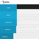 jQuery Slideout Menu