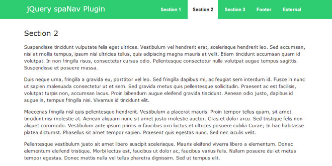 spaNav - Smooth navigation for Single Page Websites spaNav - Smooth navigation for Single Page Websites