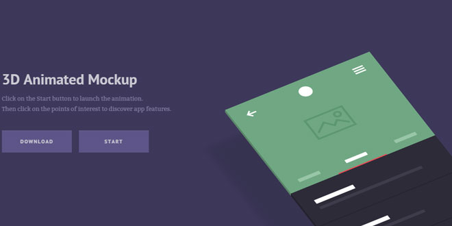 3D Animated Mockup