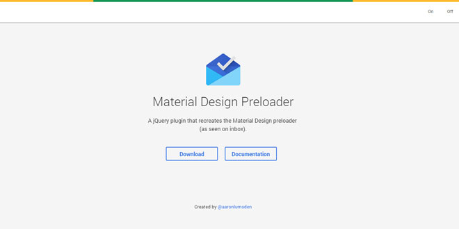 Material Design Preloader
