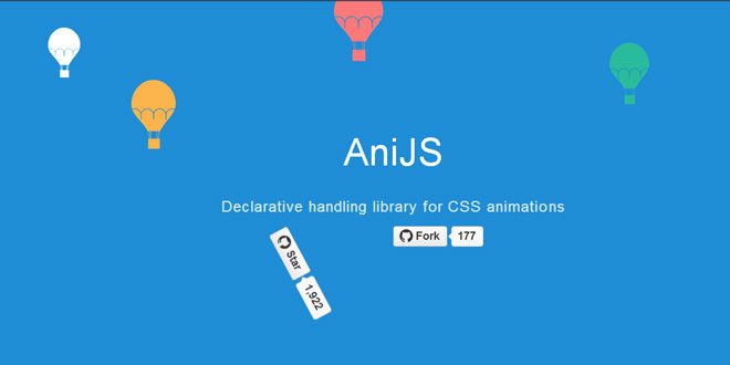 AniJS - Declarative handling library for CSS animations