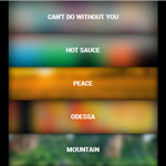 Blurr - Create nice blur backgrounds from an image