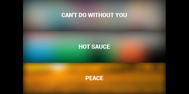 Blurr - Create nice blur backgrounds from an image