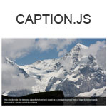 Caption.js - Easily and semantically add captions to images