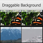 Draggable Background