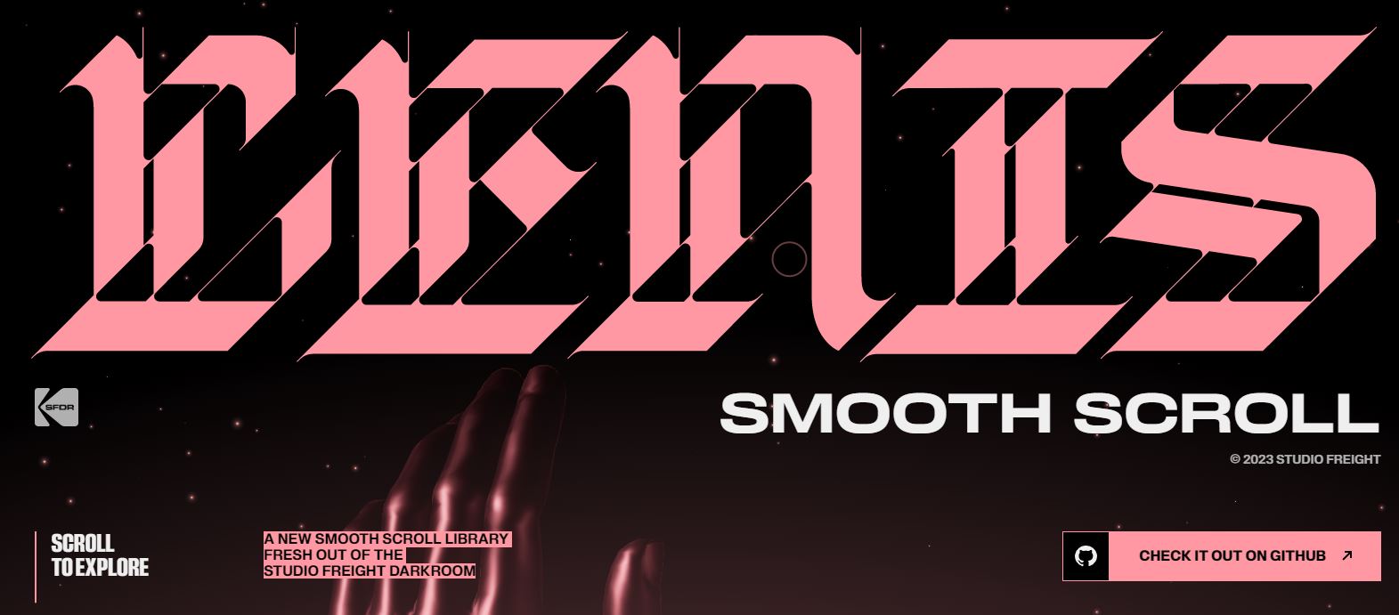Lenis smooth scroll
