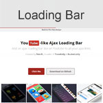 Loading Bar -  Add a Youtube-like loading bar