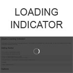 jQuery Loading Indicator - Show the loading process