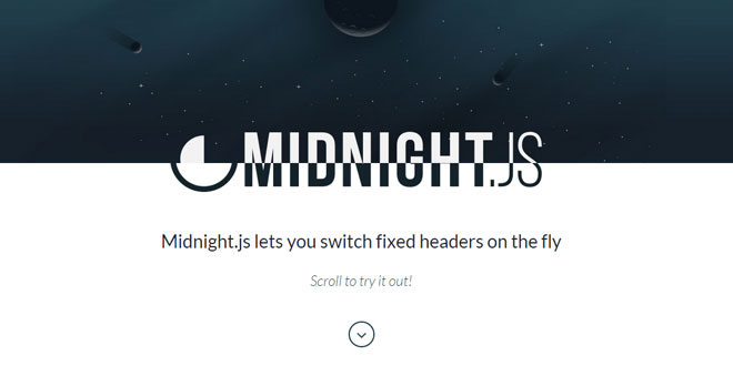 Midnight - Switch fixed headers on the fly