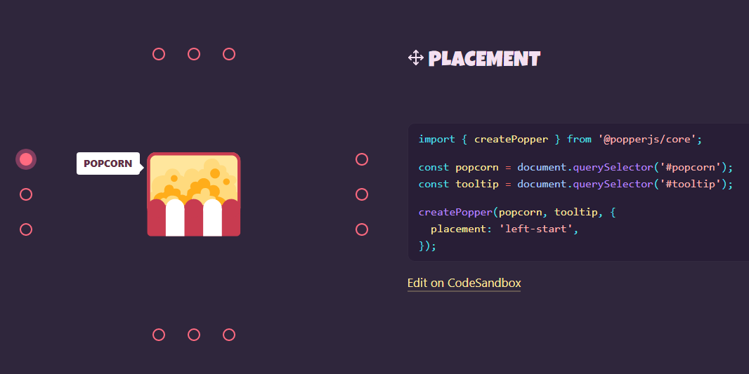 Popper - Tooltip & popover positioning engine