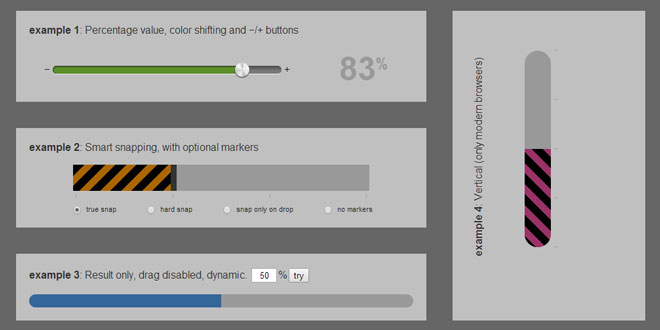sGlide - Generate a simple, light-weight, feature-rich slider