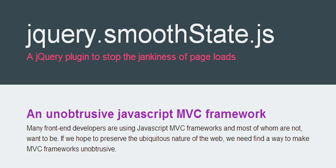 jQuery smoothState - Stop the jankiness of page loads
