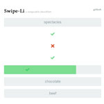 Swipe-li - Three Pane Swipeable Element