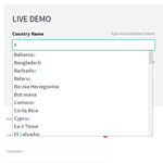Ajax Autocomplete for jQuery