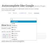 Autocomplete like Google