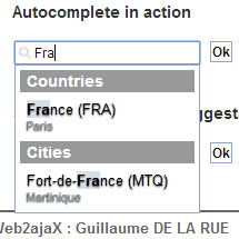 FaceBook Autosuggest Like