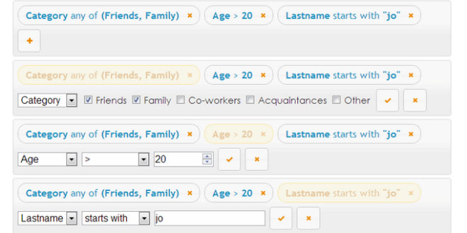 Structured Filter