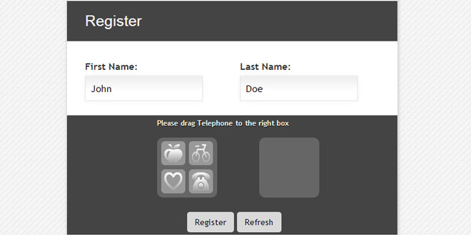 Fun Captcha jQuery Plugin