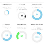 jQuery Knob - Nice, downward, touchable, jQuery dial