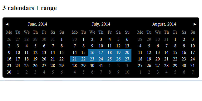PickMeUp - jQuery datepicker plugin