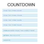 jQuery countdown plugin