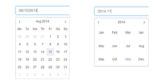 Datepicker