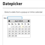 jQuery UI Datepicker