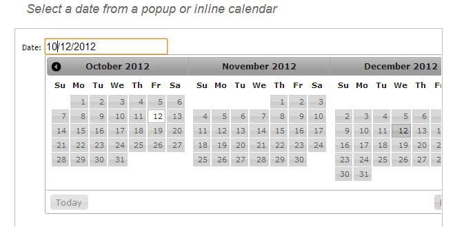jQuery UI Datepicker
