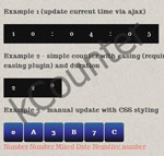 kCounter - Simple JQuery plugin to animate a counter