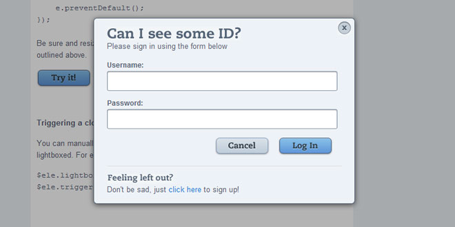 Lightbox_me - the programmer's lightbox tool