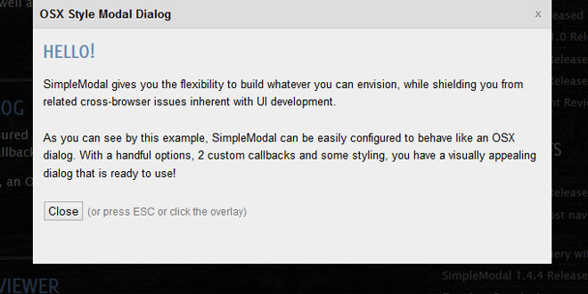 SimpleModal