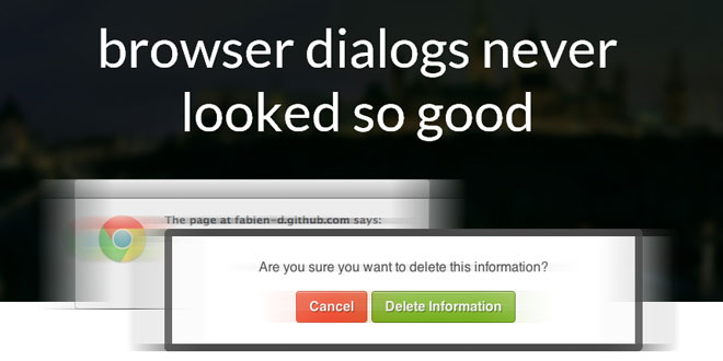 alertify.js : JavaScript Alert/Notification System