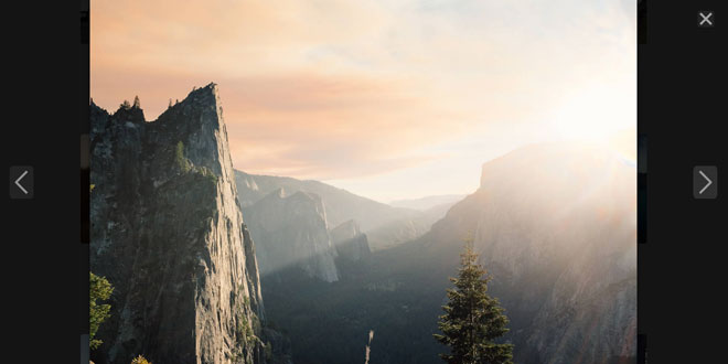 baguetteBox.js - Simple and easy to use lightbox script