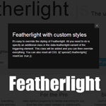 Featherlight -  very lightweight jQuery lightbox