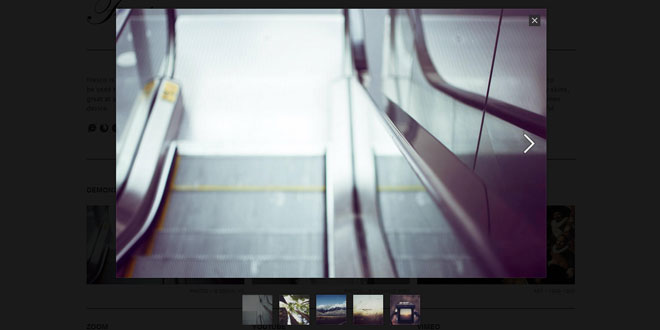 Fresco - a beautiful responsive lightbox
